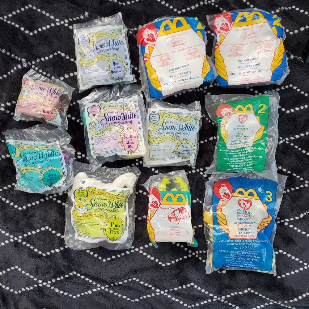 Lot of 11 Disney McDonald's Happy Meal Toys